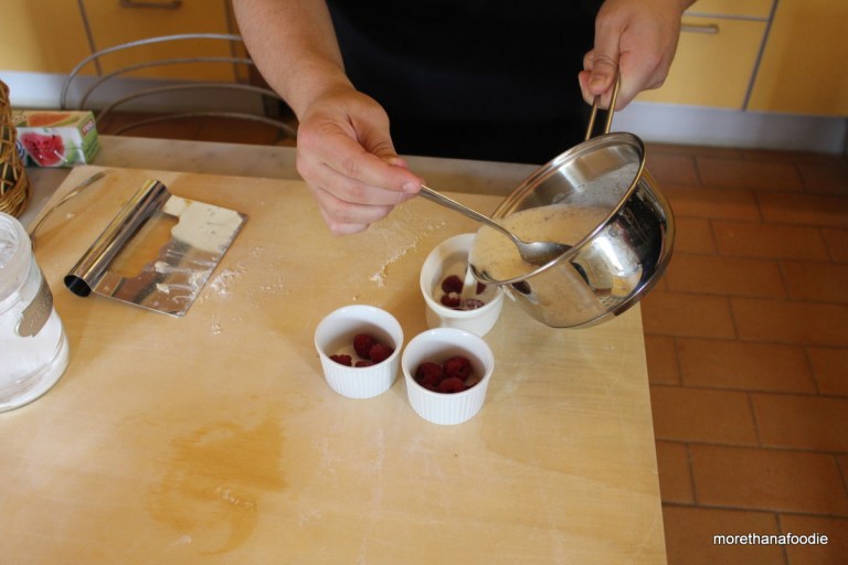 making panna cotta