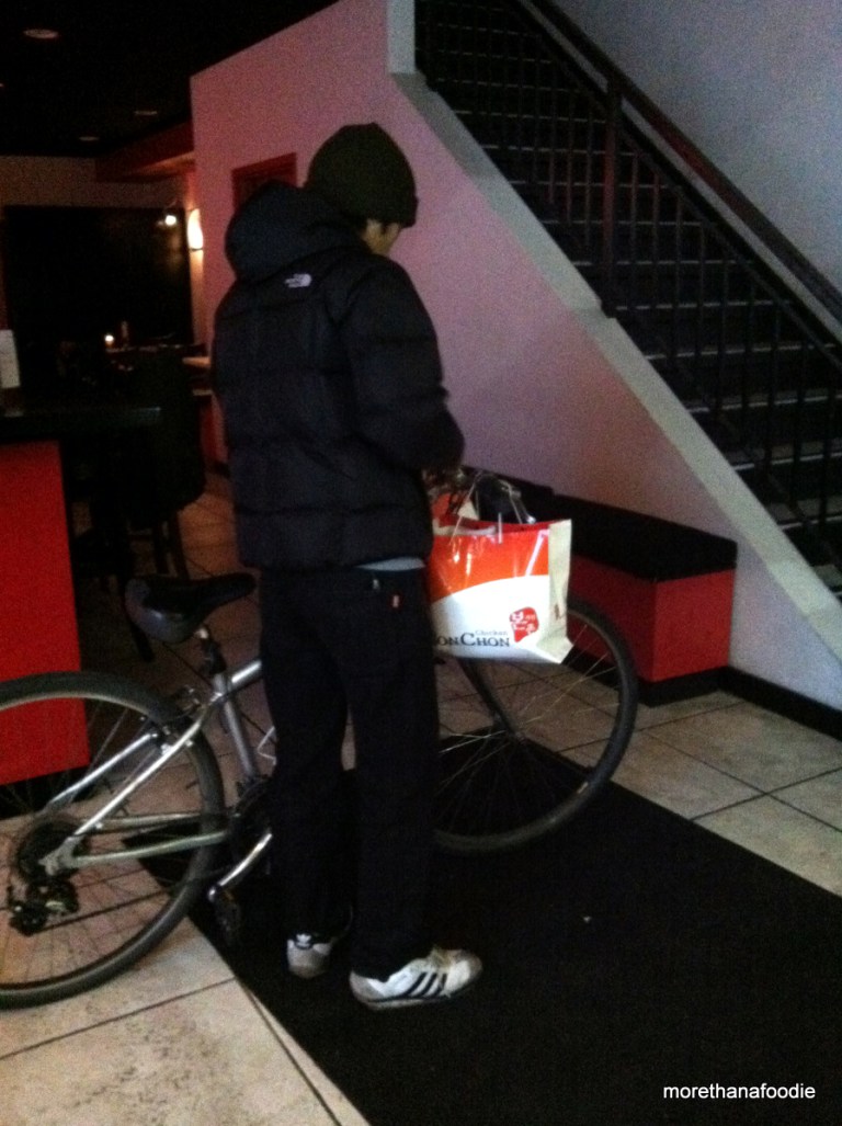 bon chon delivery bike