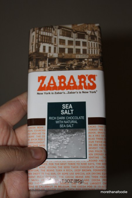 Zabars Sea Salt Chocolate