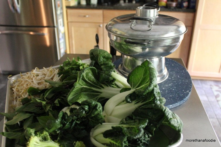 bok choy hot pot