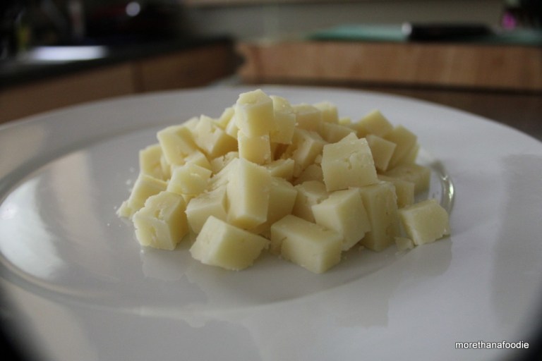 pecorino romano cubed