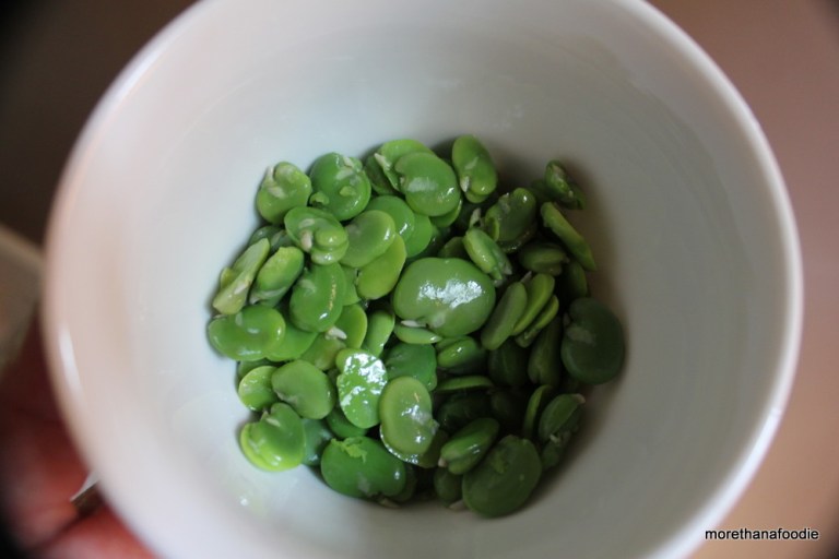 shelled fava beans