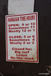 hawaiian time island time kauai