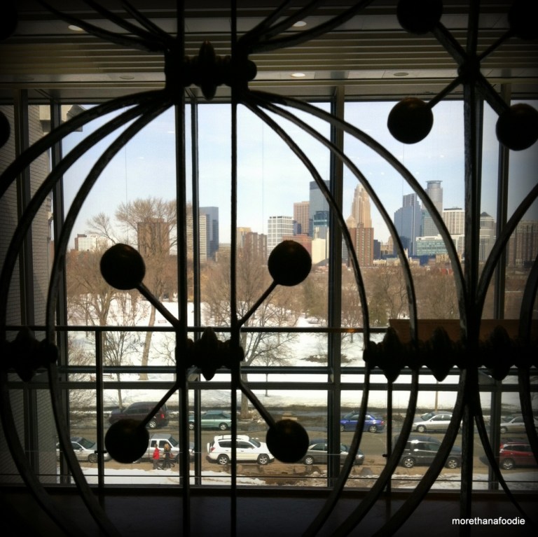frank lloyd wright at art institute of minneapolis view of downtown
