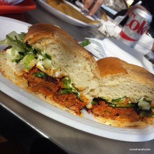 cochinita pubil sandwich