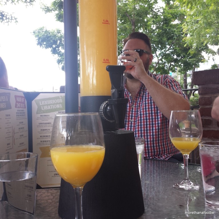 the lobby denver mimosa bottomless brunch