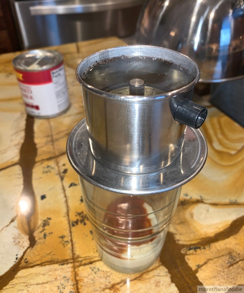 cafe sua da chickory coffee sweetened condensed milk vietnamese coffee