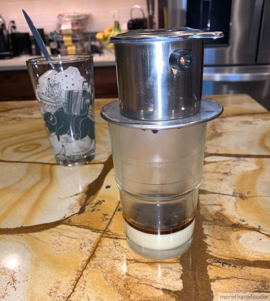 cafe sua da chickory coffee sweetened condensed milk vietnamese coffee